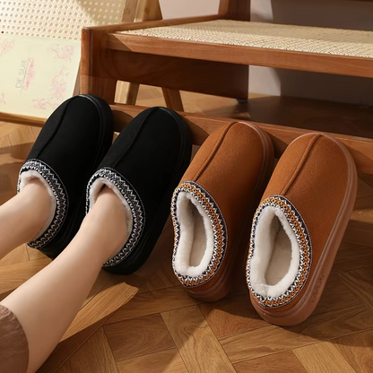 Litura Slim Fur-Lined Slippers